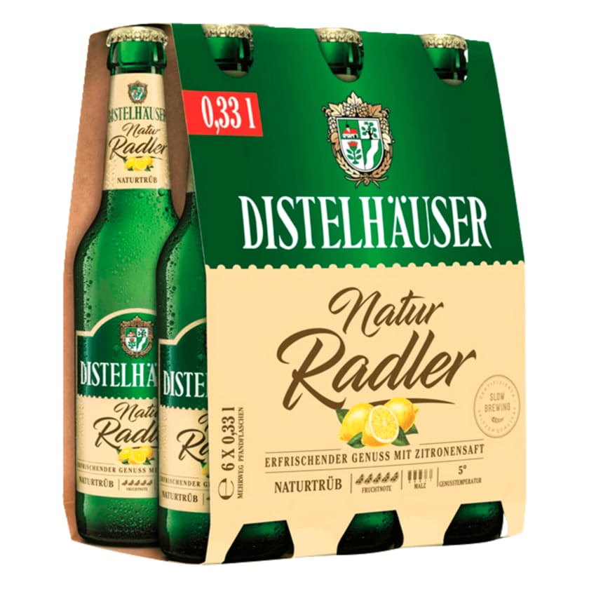 Distelhäuser Naturradler 6-Pack 0,33 l.